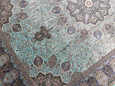 Quality Carpet Bambu Halı Qum D17