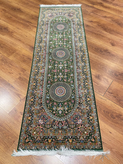 Quality Carpet Bambu Halı Yolluk Qum D18