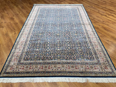 Quality Carpet Bambu Halı Qum Mavi