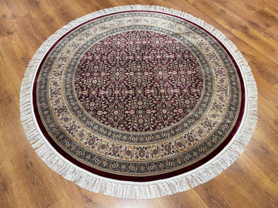 Quality Carpet Bambu Halı Yuvarlak 2001A