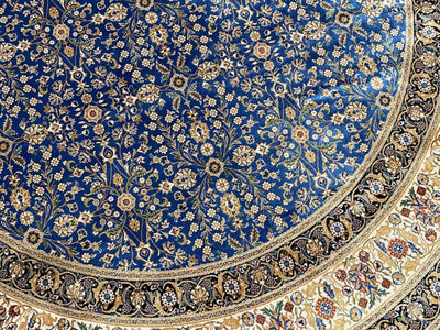 Quality Carpet Bambu Halı Yuvarlak 2001C