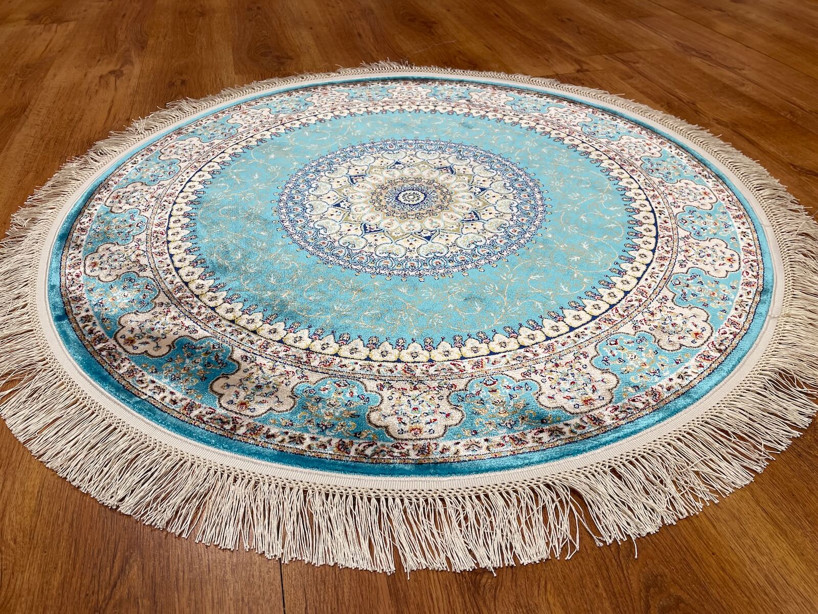 Quality Carpet Bambu Halı Yuvarlak 39687F