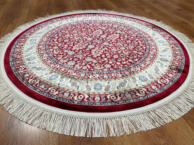 Quality Carpet Bambu Halı Yuvarlak 39758F