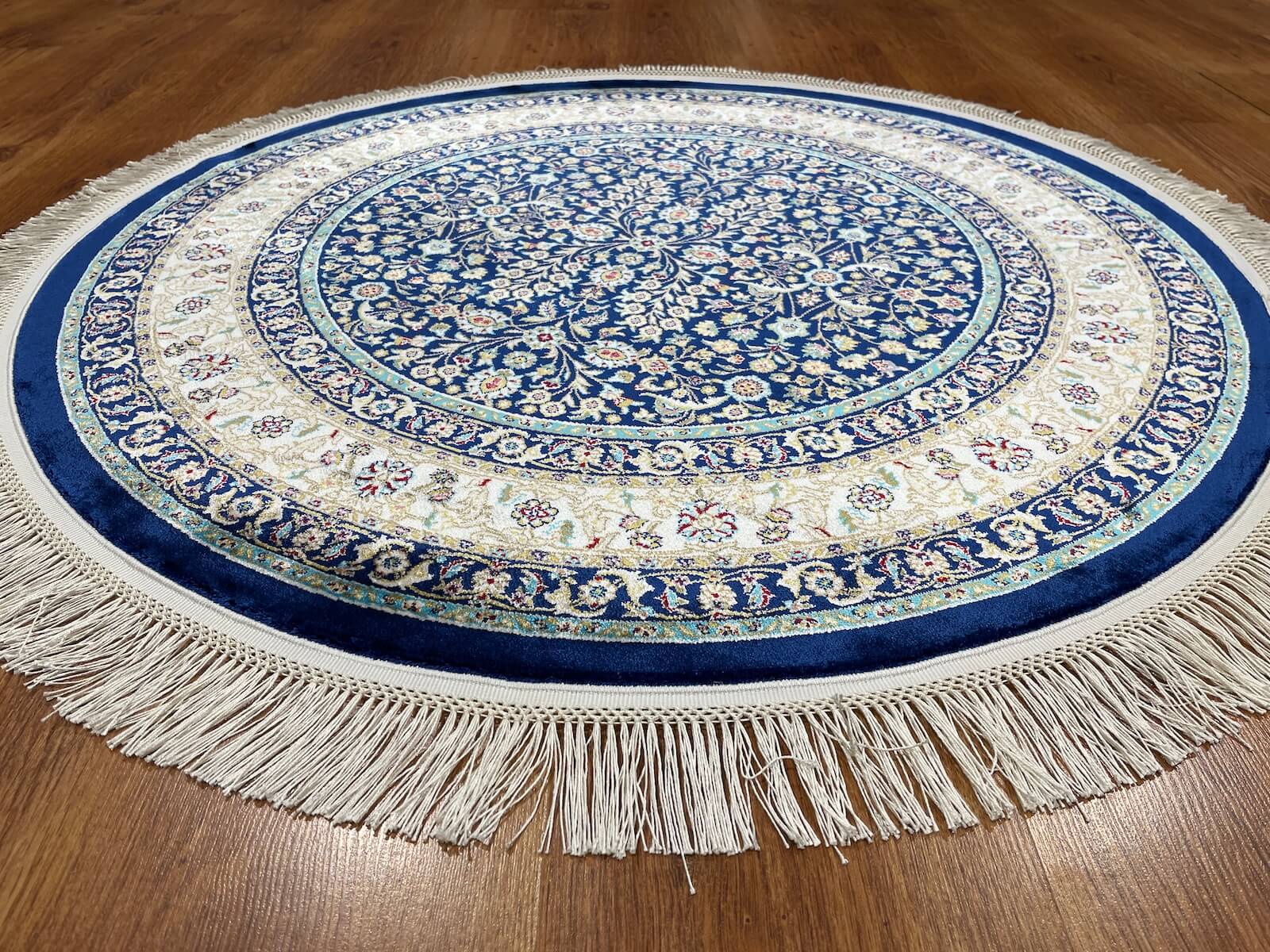 Quality Carpet Bambu Halı Yuvarlak 39758F