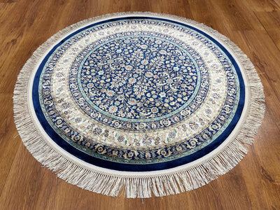 Quality Carpet Bambu Halı Yuvarlak 39758F