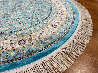 Quality Carpet Bambu Halı Yuvarlak 39758F