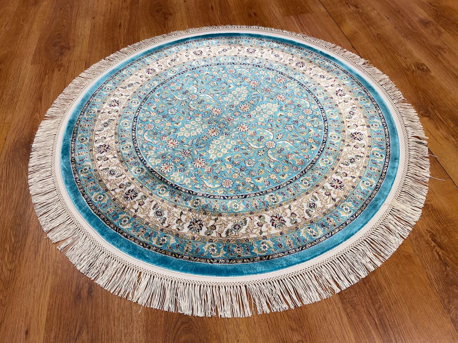 Quality Carpet Bambu Halı Yuvarlak 39758F