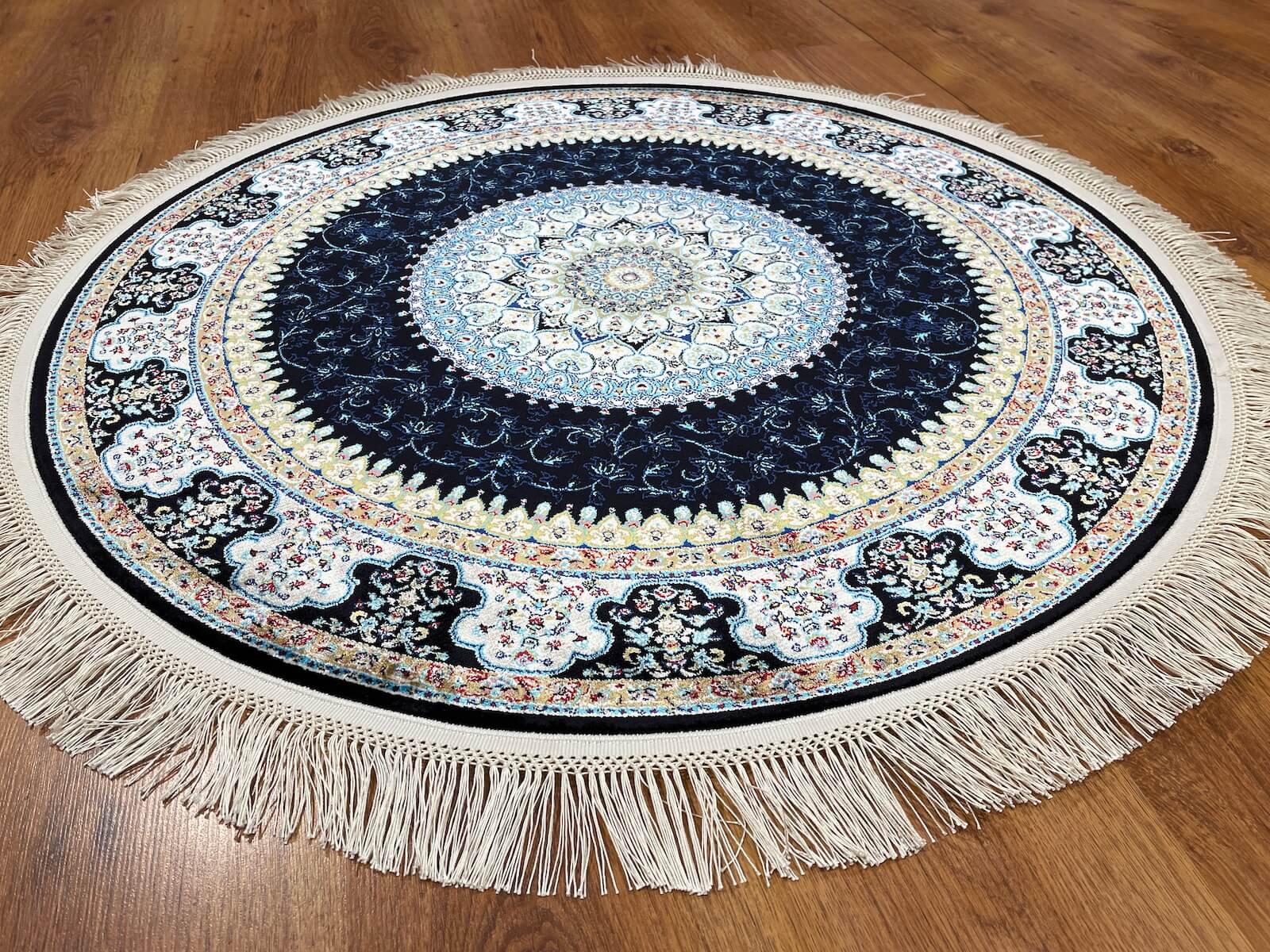 Quality Carpet Bambu Halı Yuvarlak 39867F