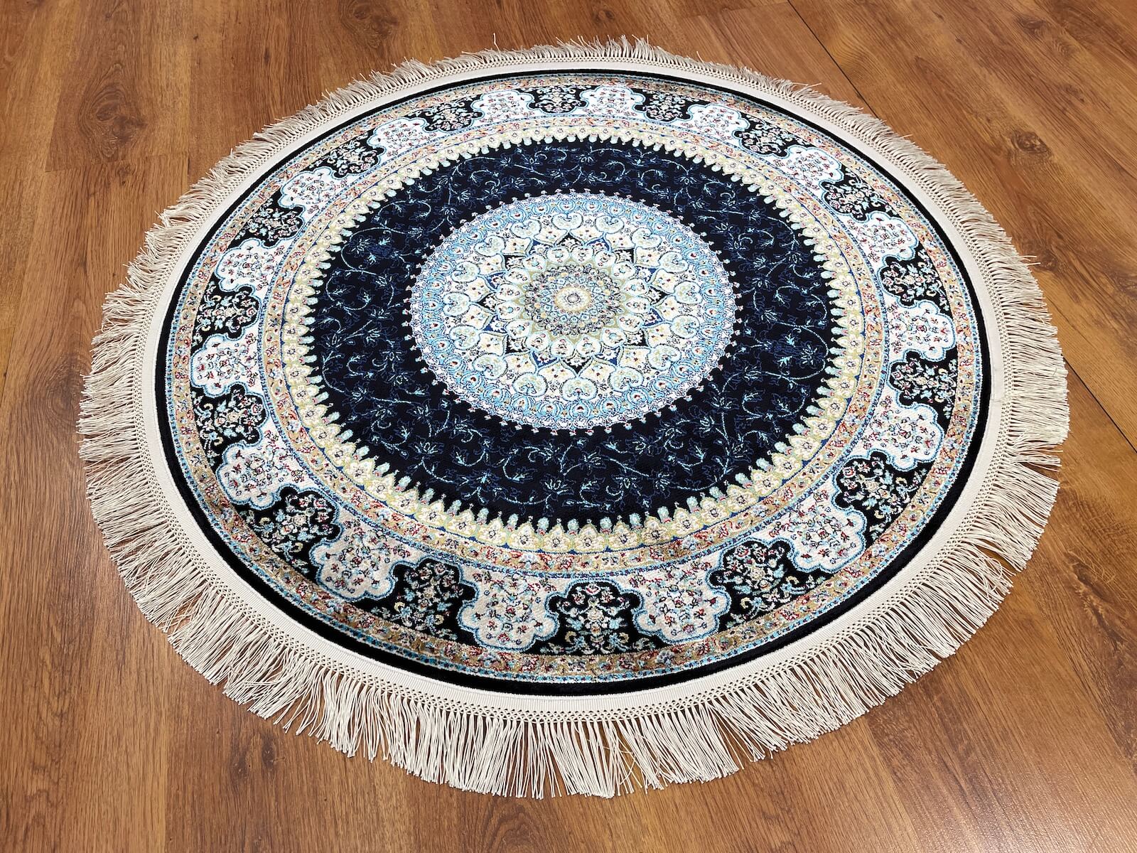 Quality Carpet Bambu Halı Yuvarlak 39867F