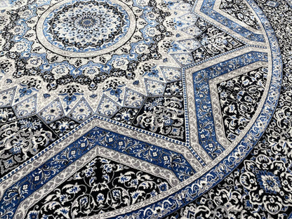 Quality Carpet Bambu Halı Yuvarlak 5157B