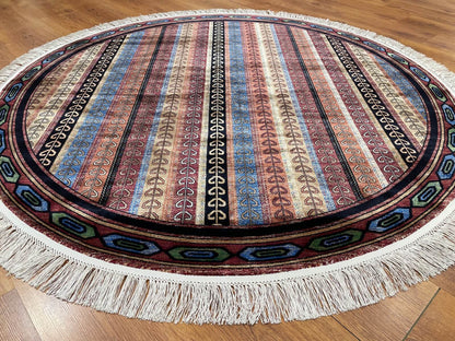 Quality Carpet Bambu Halı Yuvarlak 5165A