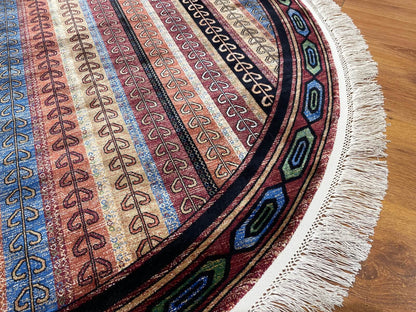 Quality Carpet Bambu Halı Yuvarlak 5165A