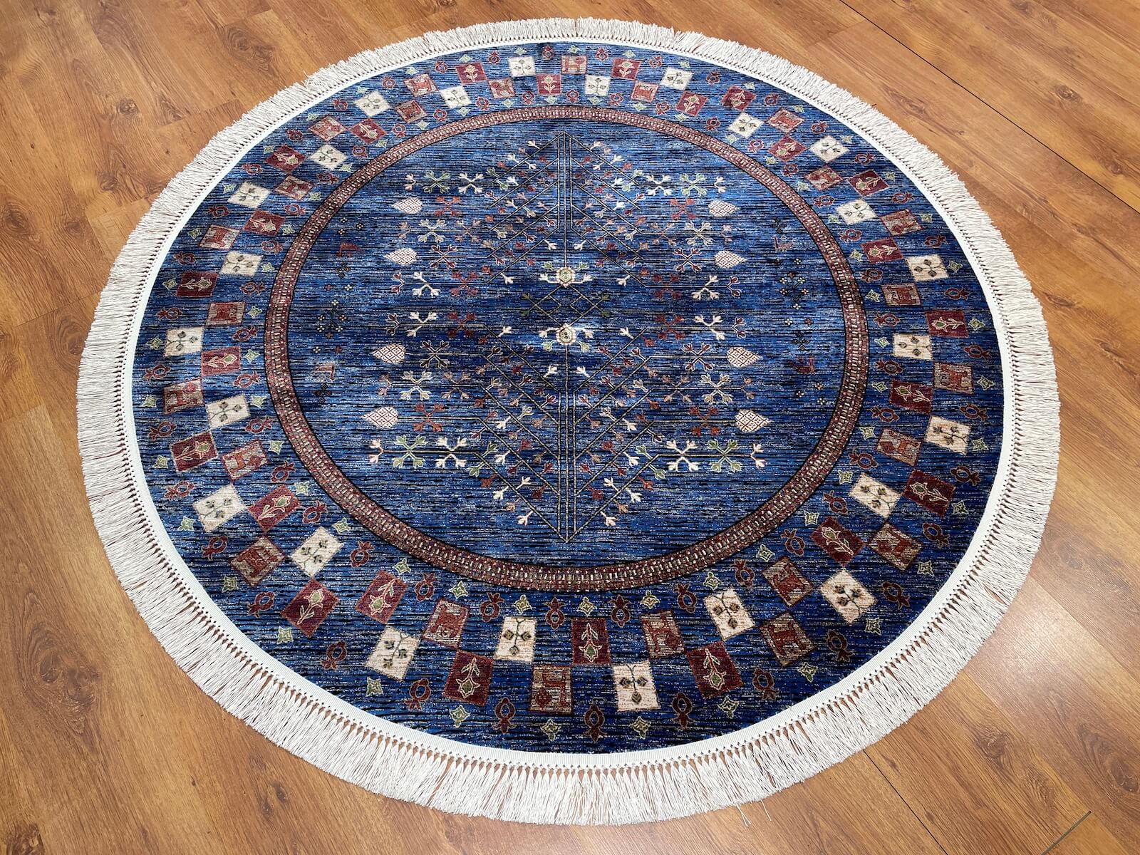 Quality Carpet Bambu Halı Yuvarlak 5170A