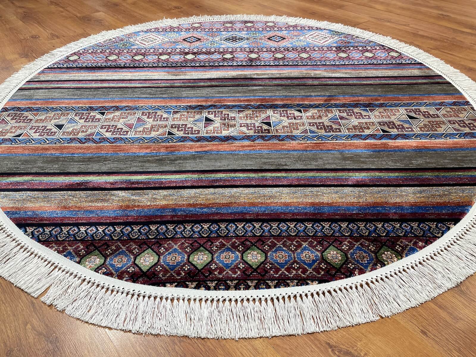 Quality Carpet Bambu Halı Yuvarlak 5171A