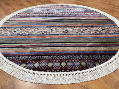 Quality Carpet Bambu Halı Yuvarlak 5171A