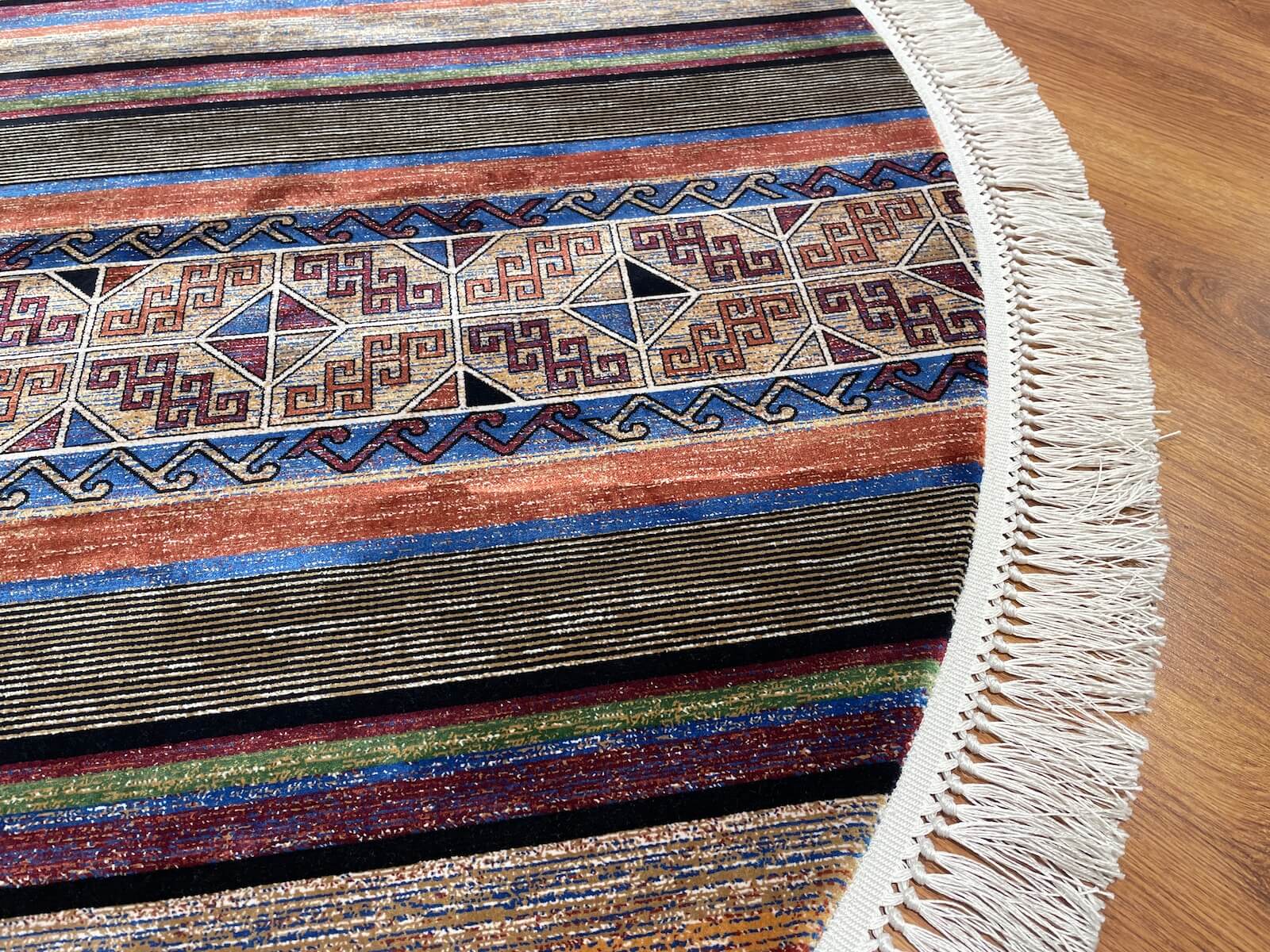 Quality Carpet Bambu Halı Yuvarlak 5171A