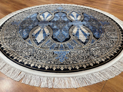 Quality Carpet Bambu Halı Yuvarlak 5186A