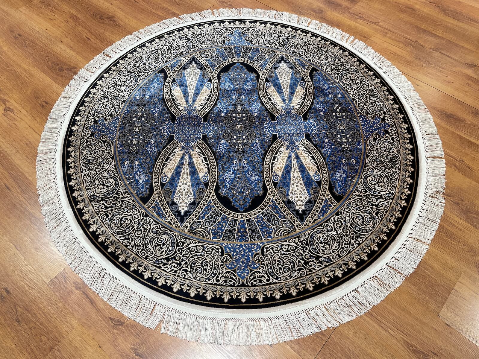 Quality Carpet Bambu Halı Yuvarlak 5186A