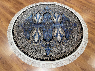 Quality Carpet Bambu Halı Yuvarlak 5186A
