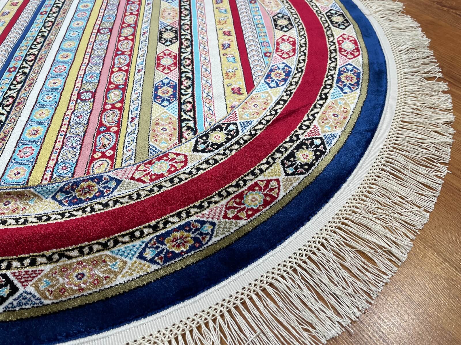 Quality Carpet Bambu Halı Yuvarlak 52327A