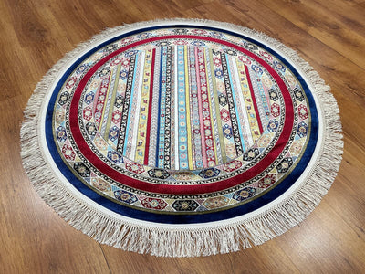 Quality Carpet Bambu Halı Yuvarlak 52327A