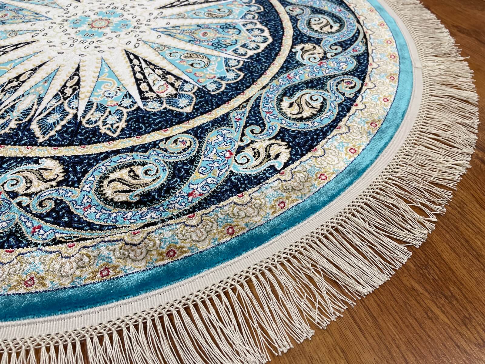 Quality Carpet Bambu Halı Yuvarlak 52820A