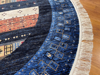 Quality Carpet Bambu Halı Yuvarlak 6475B