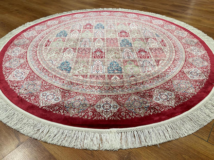 Quality Carpet Bambu Halı Yuvarlak 8182A