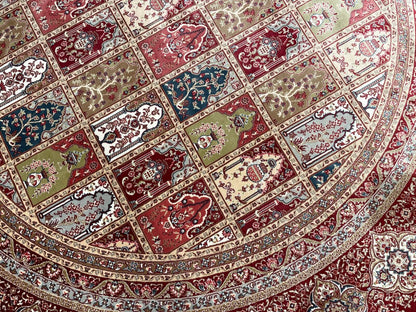 Quality Carpet Bambu Halı Yuvarlak 8182A