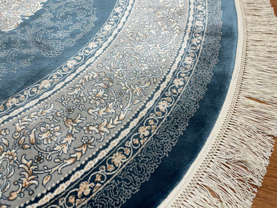 Quality Carpet Bambu Halı Yuvarlak 8273A