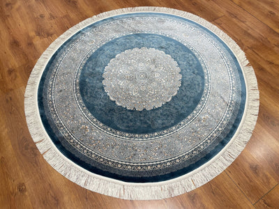 Quality Carpet Bambu Halı Yuvarlak 8273A