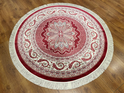 Quality Carpet Bambu Halı Yuvarlak 8361C