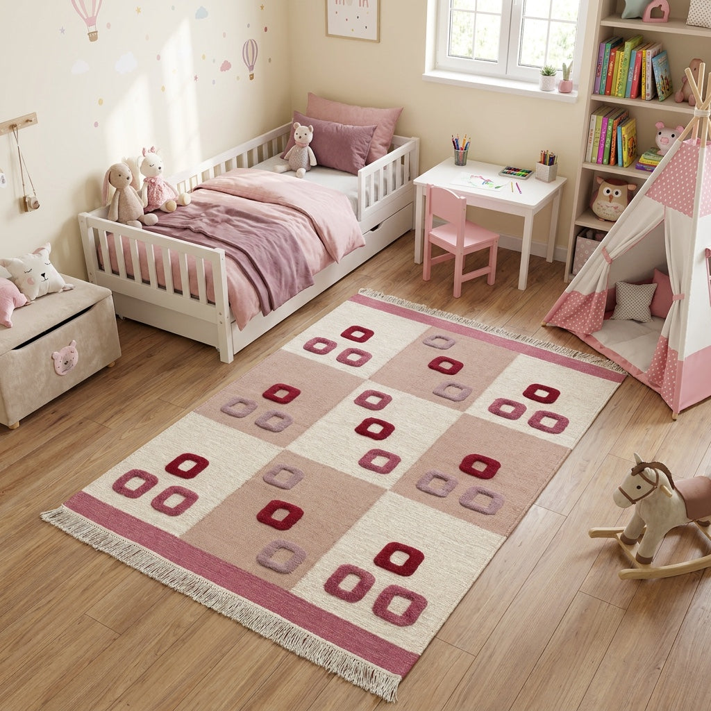 Rölyef Hint El Dokuma Kilim