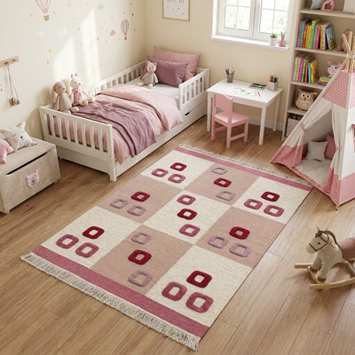 Rölyef Hint El Dokuma Kilim