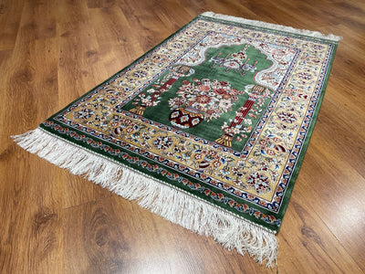 Kum Bambu Halı Seccade