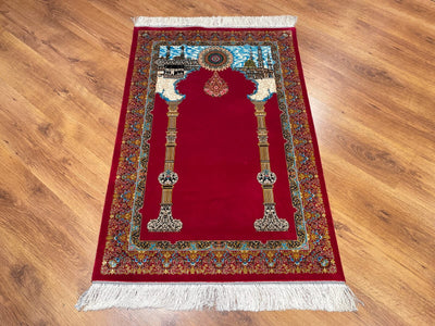 Kum Bambu Halı Seccade