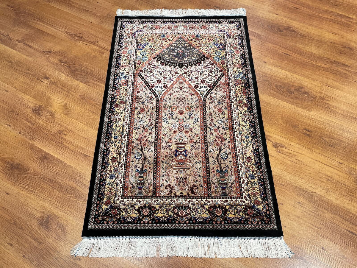 Kum Bambu Halı Seccade