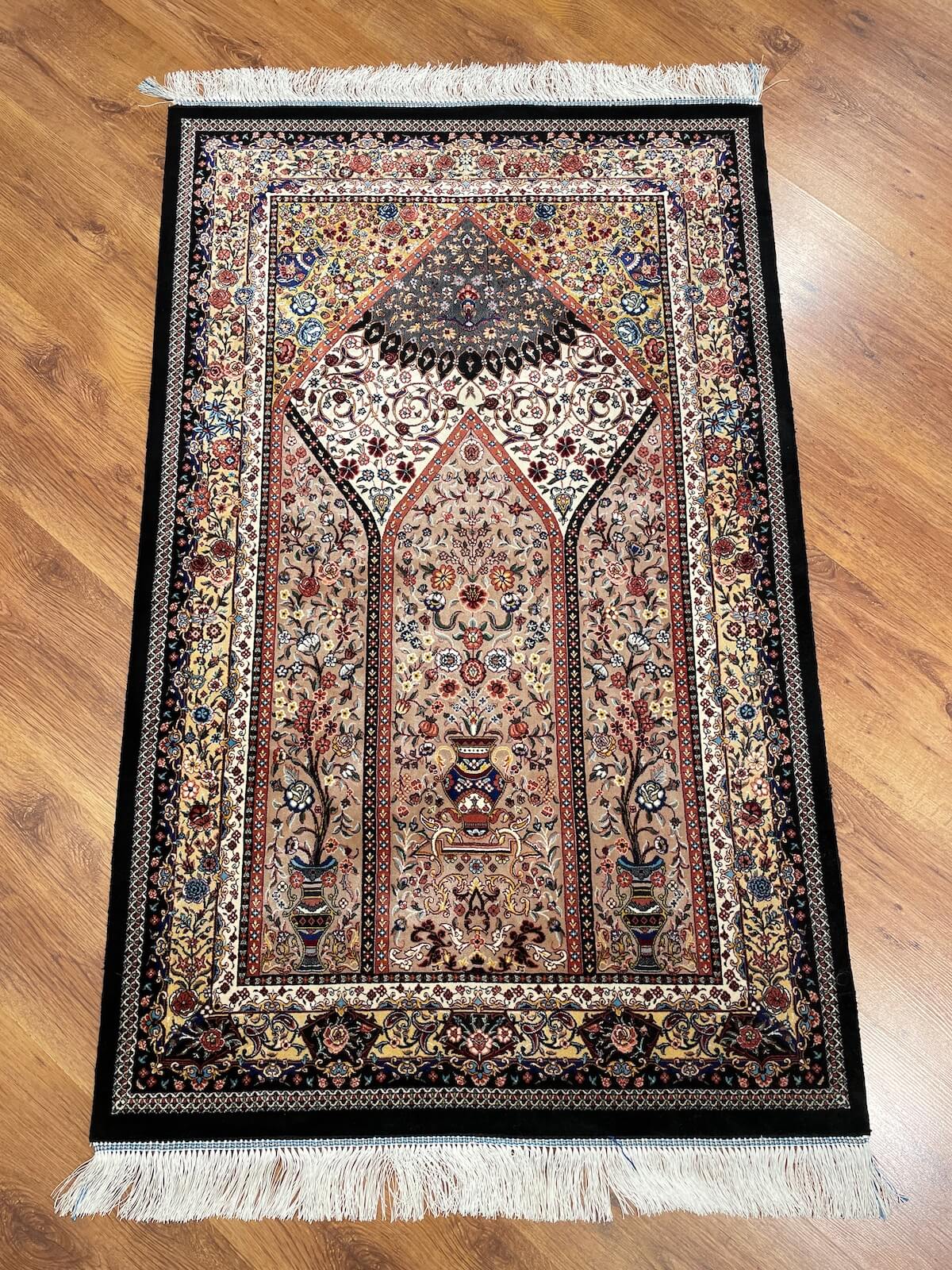 Kum Bambu Halı Seccade