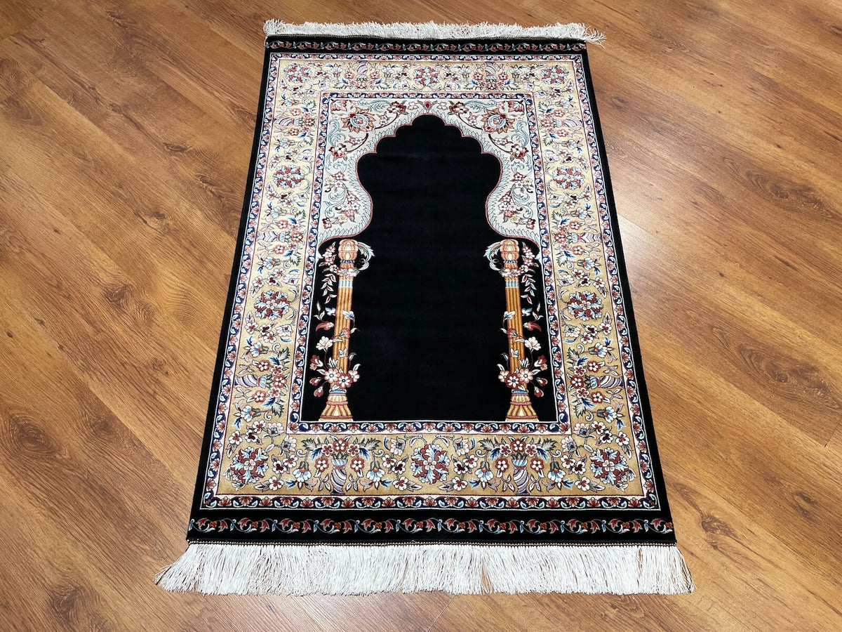 Kum Bambu Halı Seccade