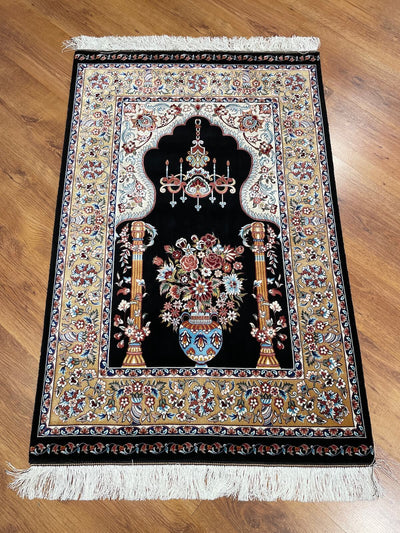 Kum Bambu Halı Seccade