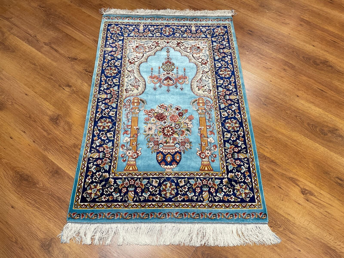 Kum Bambu Halı Seccade