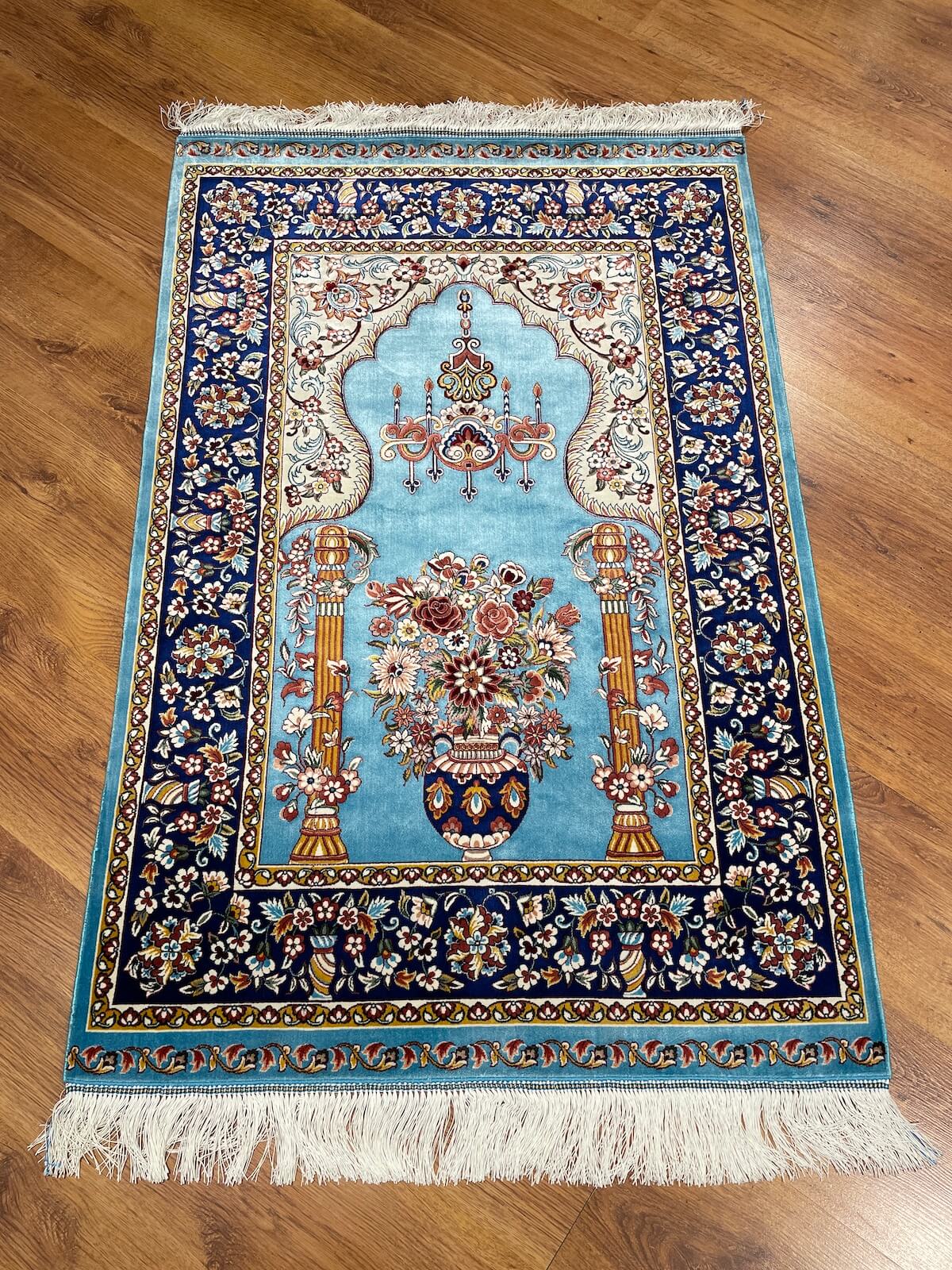Kum Bambu Halı Seccade