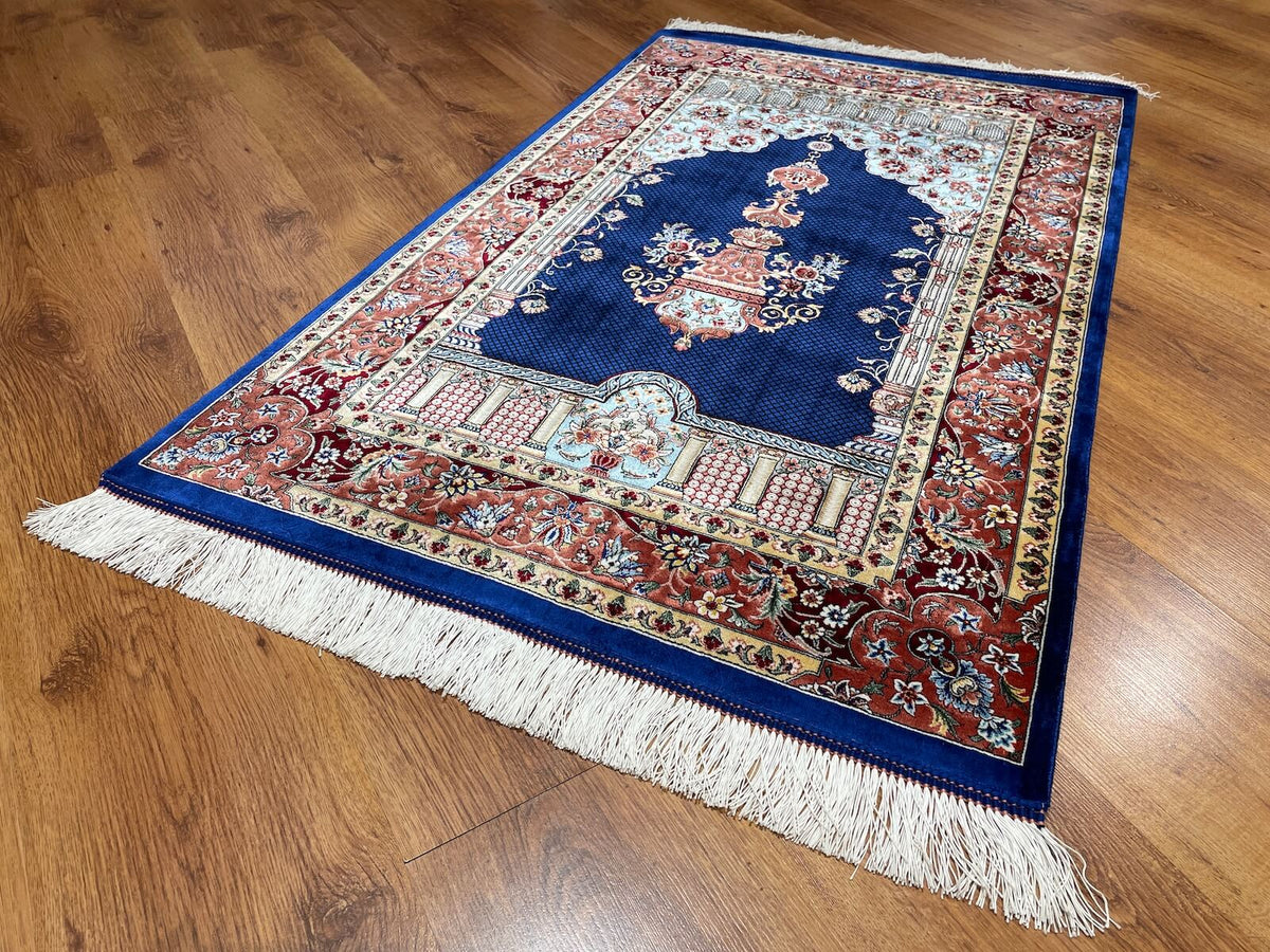 Kum Bambu Halı Seccade