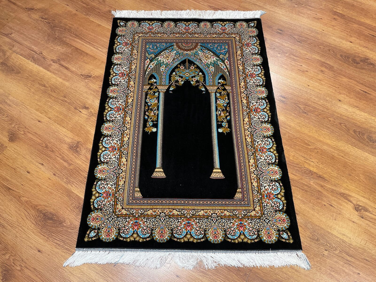 Kum Bambu Halı Seccade