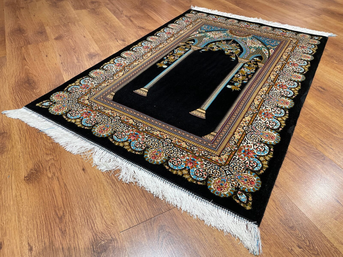 Kum Bambu Halı Seccade