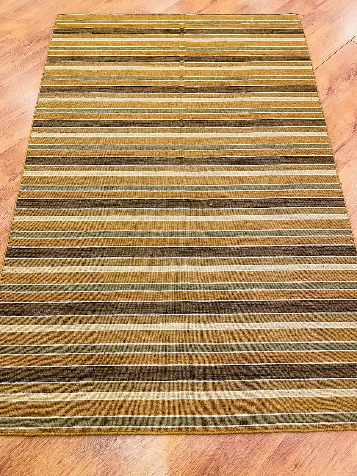 Stripe Çizgili El Dokuma Kilim