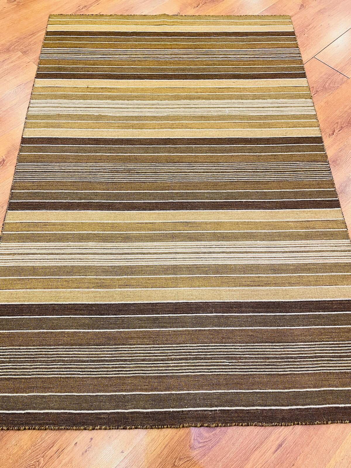 Stripe Çizgili El Dokuma Kilim
