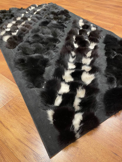 Rakun Orijinal Deri Halı