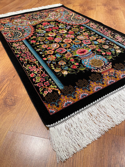 Vazo Desenli Tablo Bambu Halı