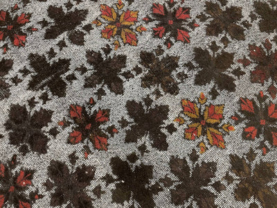 Vintage Siyah El Dokuma Halı
